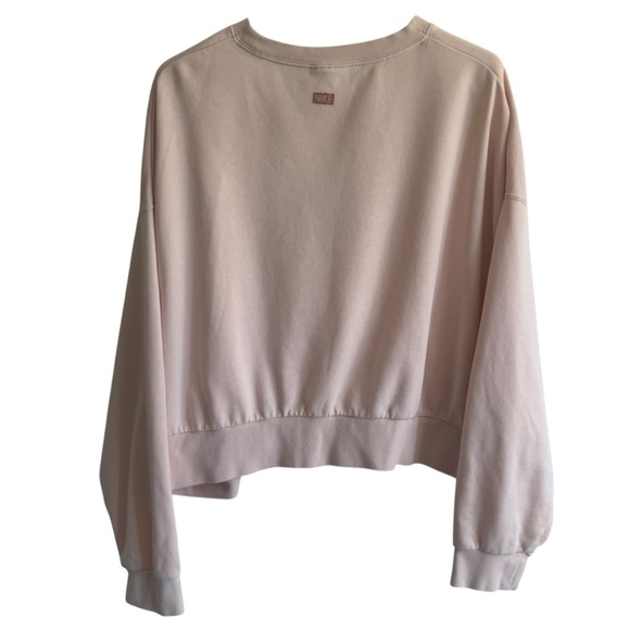 Nike Sportswear Femme Women's Crewneck Sweatshirt Top, Blush Pink, Size L - Picture 6 of 9